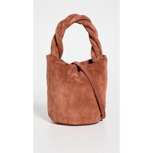 NWOT Yvonne Kone Brown Johanna Suede Mini Bucket Bag